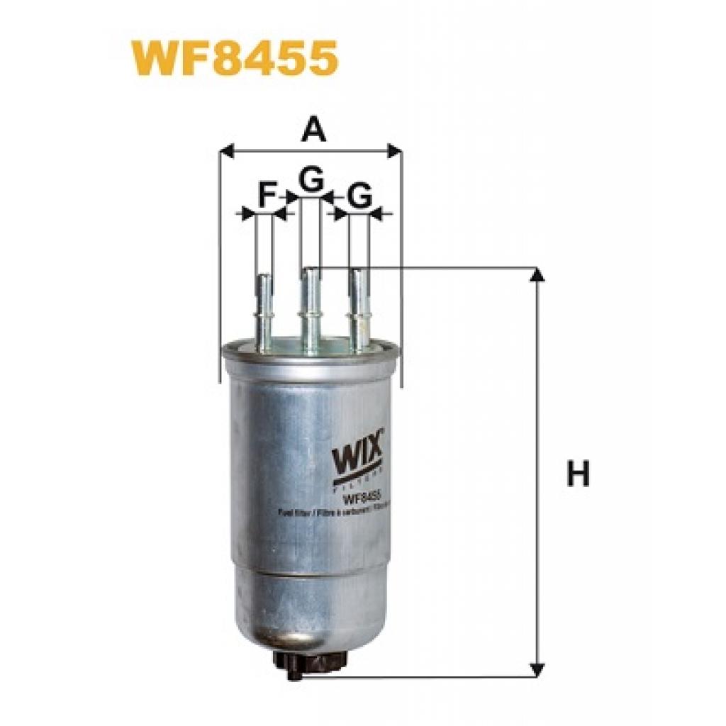 Фільтр паливний Wixfiltron WF8455 - зображення 1