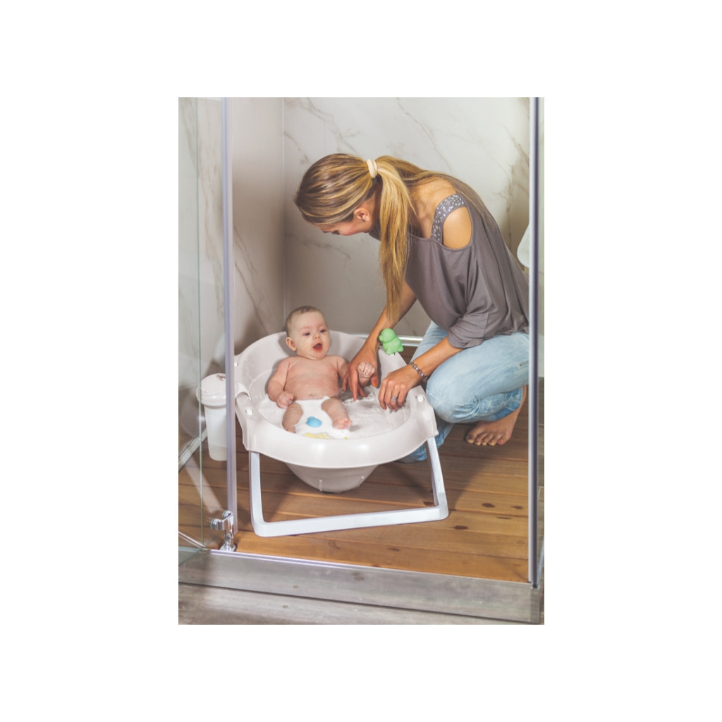 Ванночка Ok Baby анатомічна Onda Slim, білий (38951600) - зображення 5