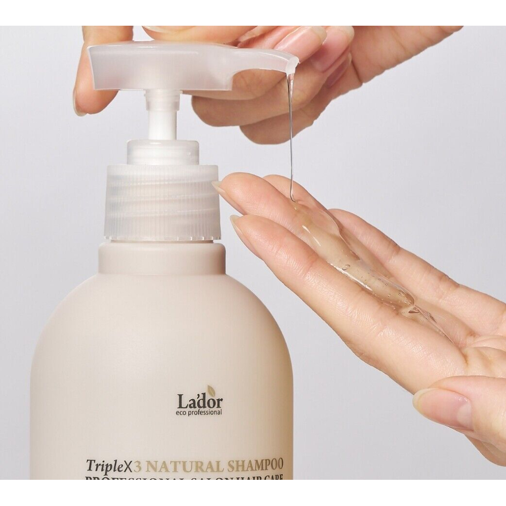 Шампунь La'dor Triplex Natural Shampoo Безсульфатний 530 мл (8809500810629) - зображення 2