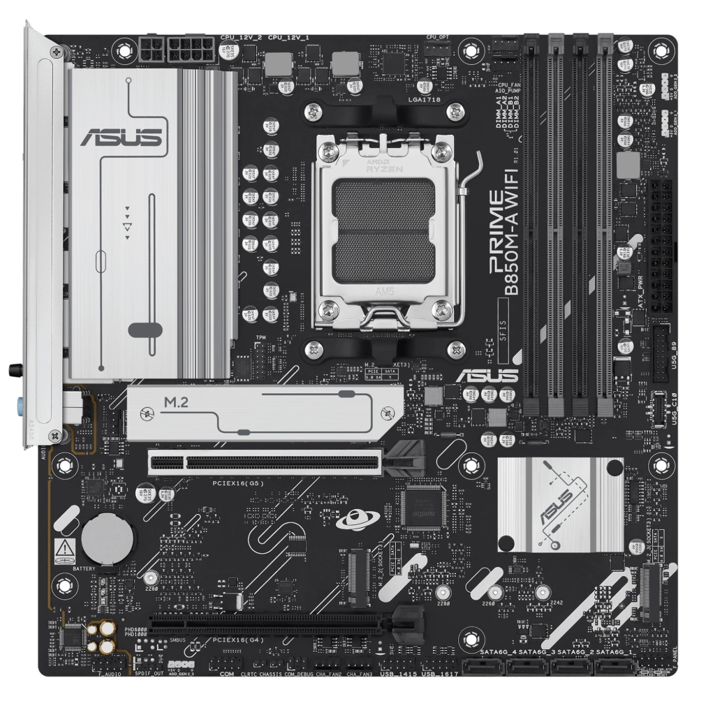 Материнська плата ASUS PRIME B850M-A WIFI - зображення 1