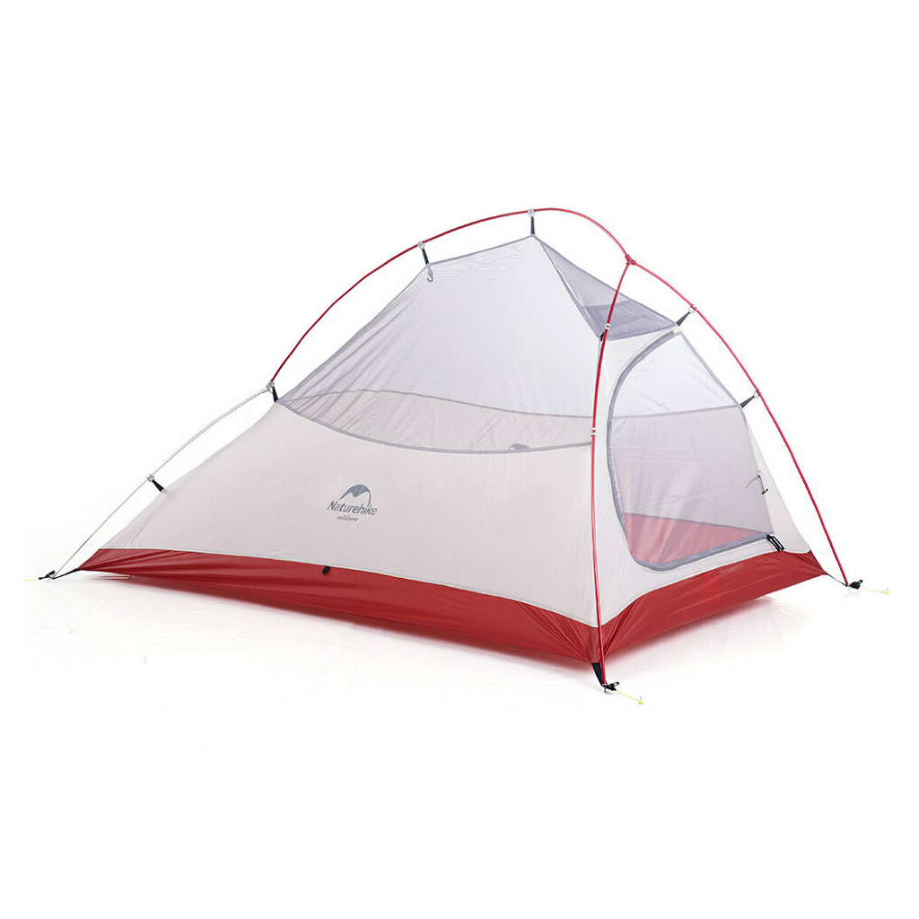 Намет Naturehike Сloud Up 2 Updated NH17T001-T 20D Grey/Red (6927595730560) - зображення 4