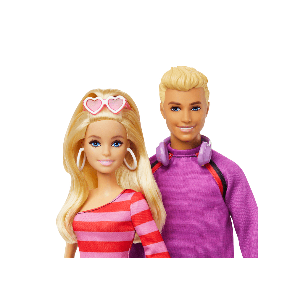 Лялька Barbie набір Барбі та Кен На роликах удвох (HXK90) - зображення 2