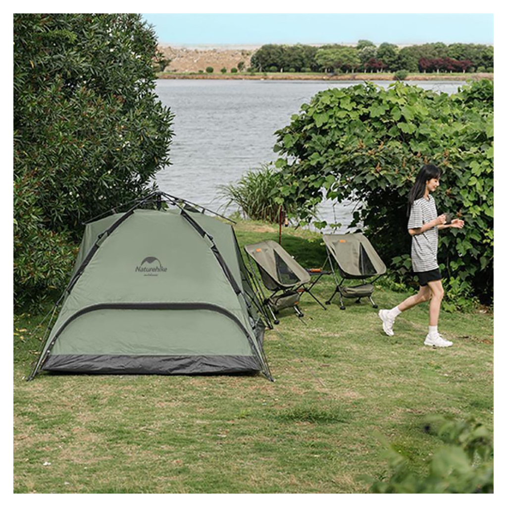 Намет Naturehike NH21ZP008 Deep Green (6927595777893) - зображення 5