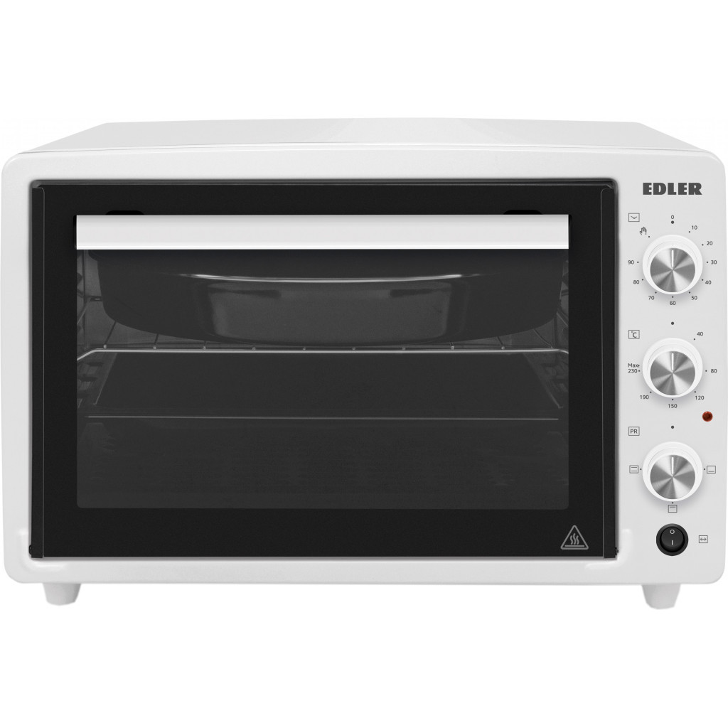 Електропіч Edler EDEO-3802 White - зображення 1