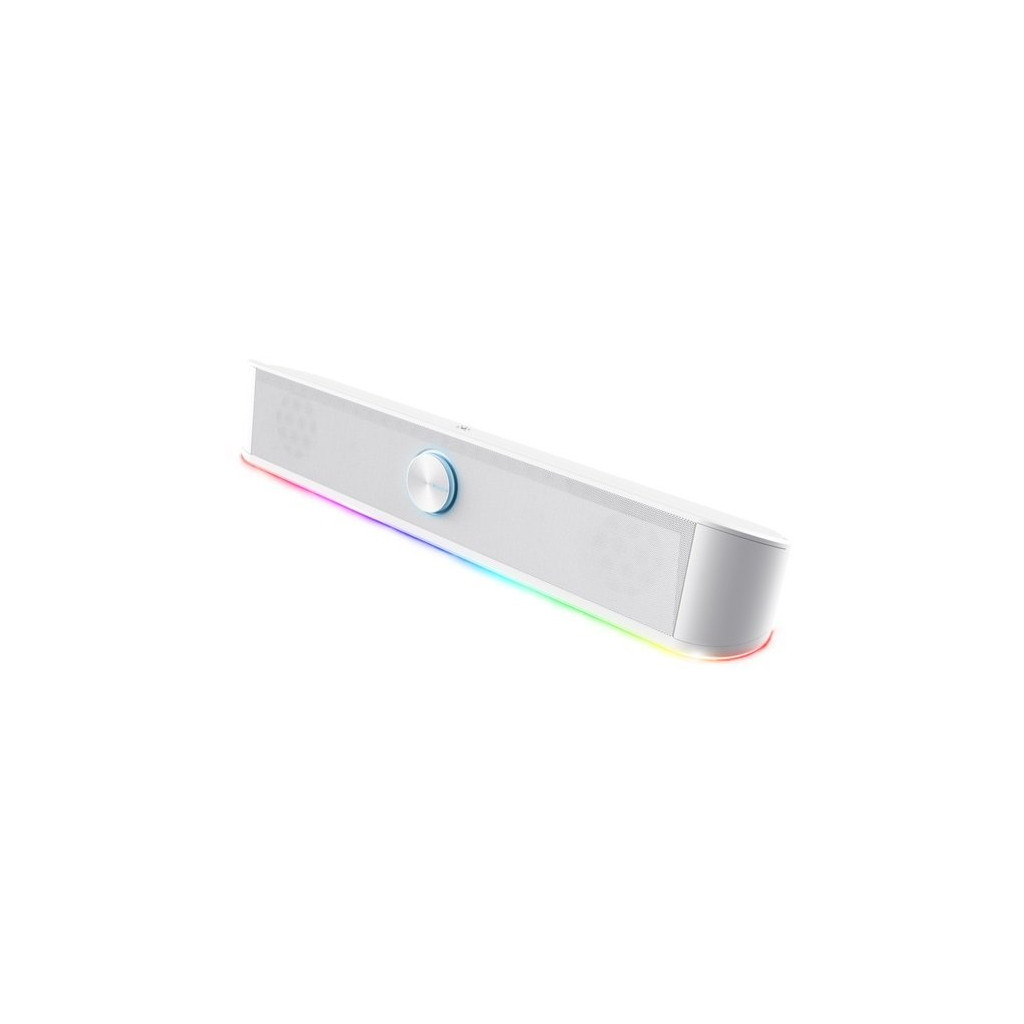 Акустична система Trust GXT 619W Thorne RGB Illuminated Soundbar White (25110) - изображение 2