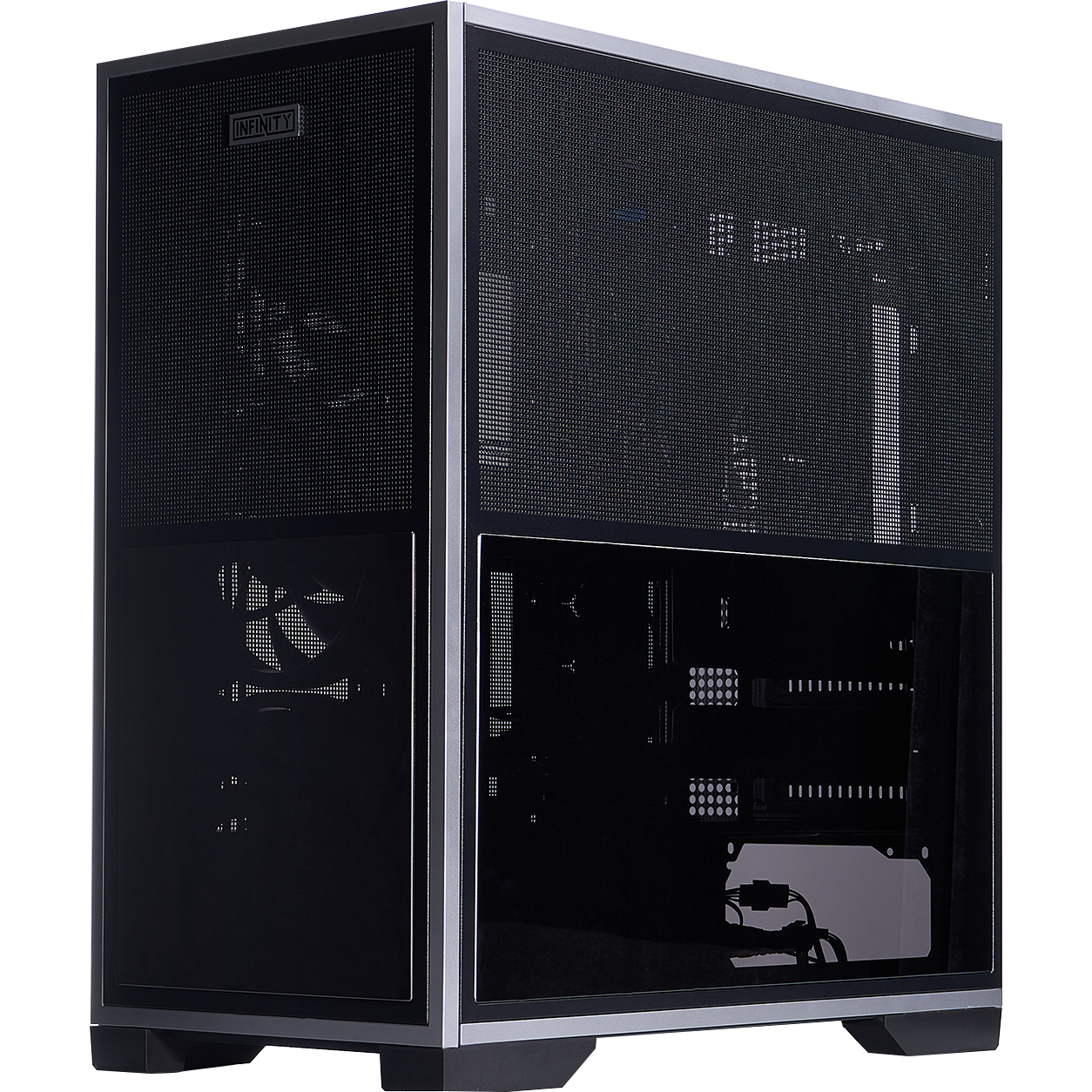 Корпус 1stPlayer IF8-BK-4FO7-14 Black - зображення 7