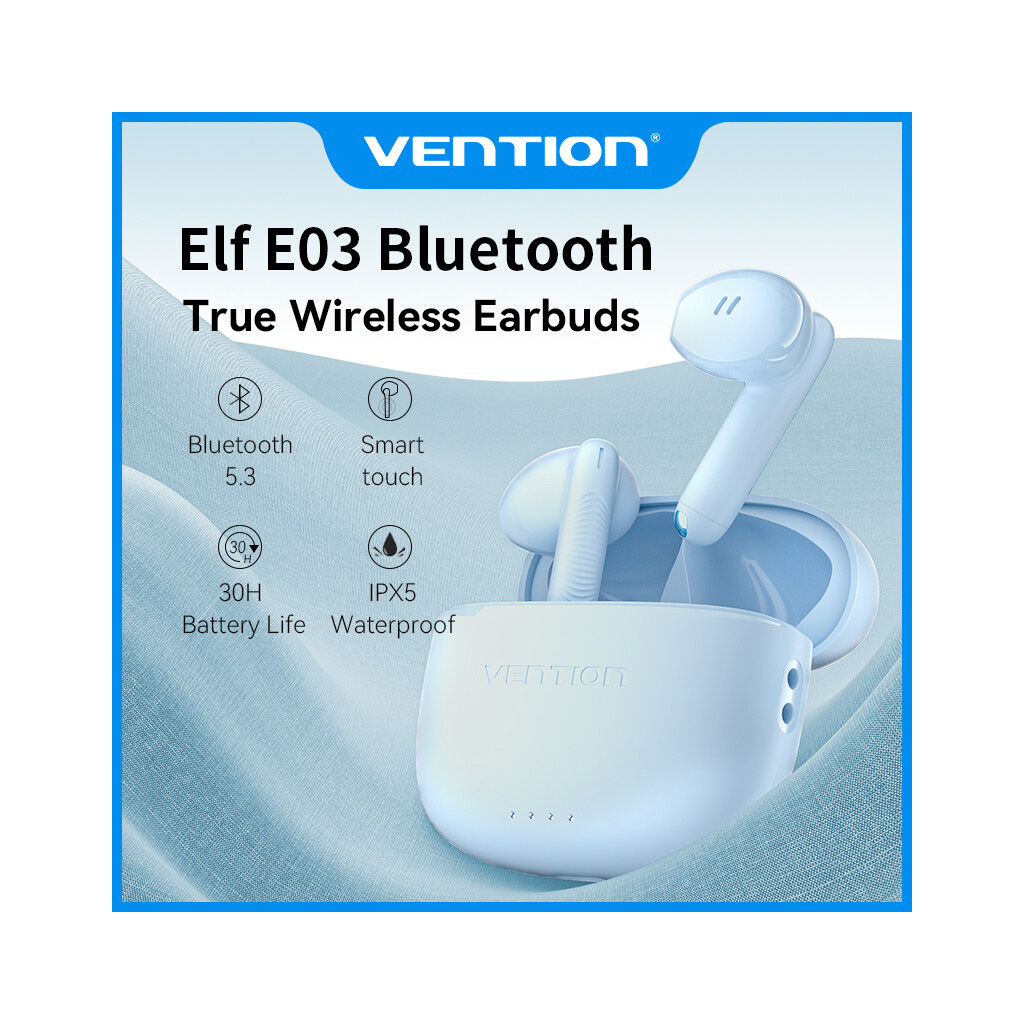 Навушники Vention Elf Earbuds E03 Blue (NBHS0) - зображення 3