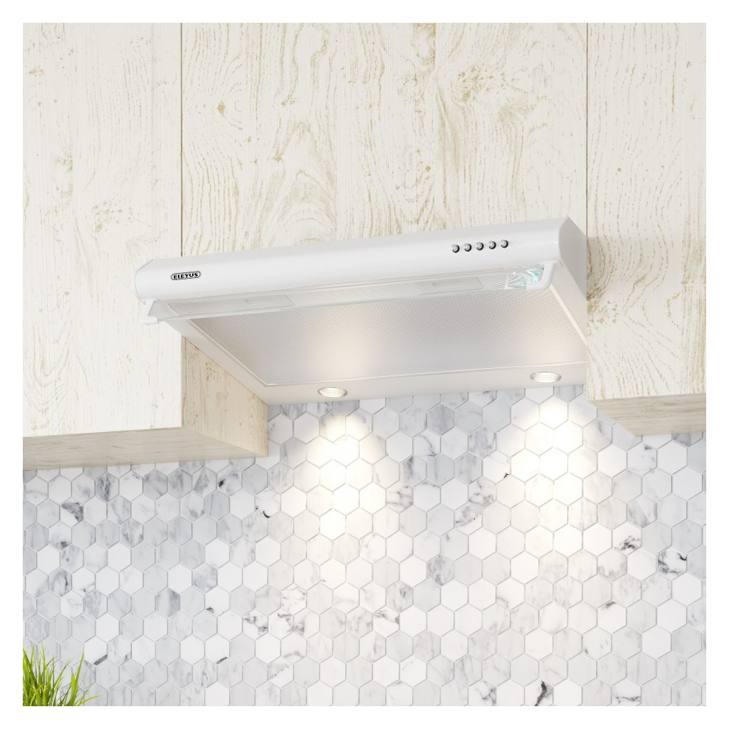 Витяжка кухонна Eleyus BONA ІІ LED SMD 60 WH - зображення 11