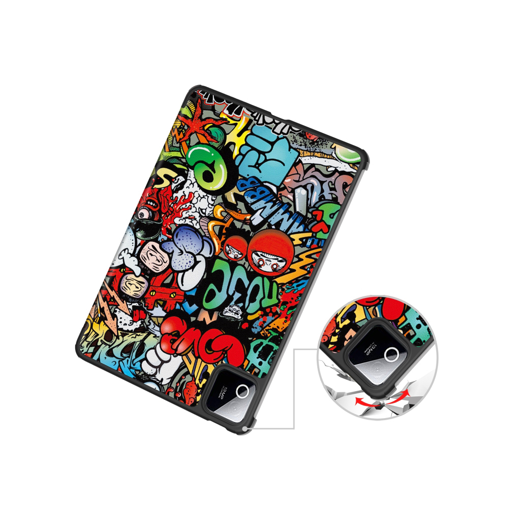 Чохол до планшета BeCover Smart Case Xiaomi Pad 8 / 8 Pro 11.2" Graffiti (714586) - зображення 4