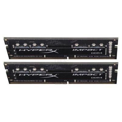 Модуль пам'яті для ноутбука SoDIMM DDR4 16GB (2x8GB) 2133 MHz HyperX Impact Kingston Fury (ex.HyperX) (HX421S13IB2K2/16) - зображення 3