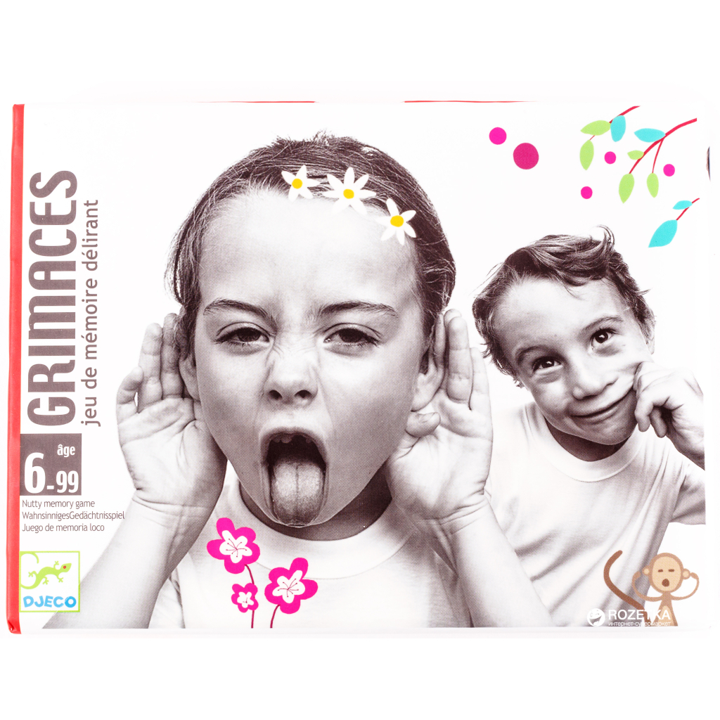 Настільна гра Djeco Гримаси (Grimaces) (DJ05169) - изображение 1