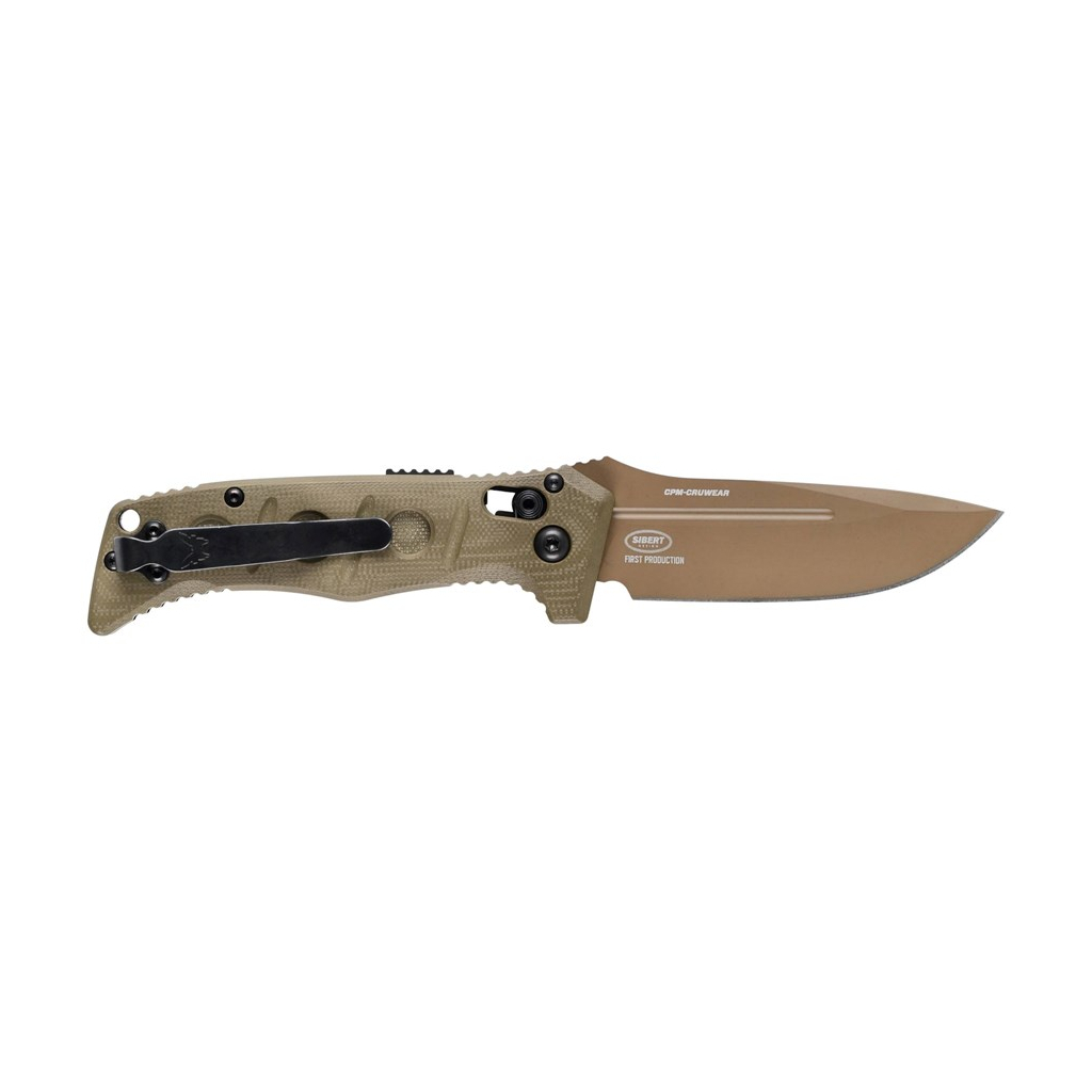 Ніж Benchmade Sibert Mini Auto Adamas Olive (2730FE-2) - зображення 2