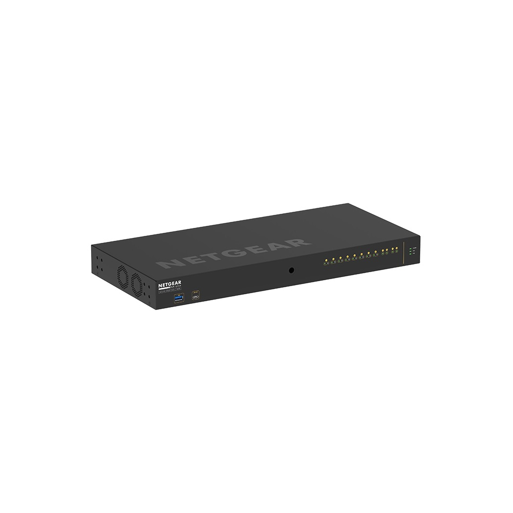Комутатор мережевий Netgear Комутатор M4250-10G2F-POE+ (GSM4212P) 8x1GE PoE+(125W), 2x1G (GSM4212P-100EUS) - зображення 3