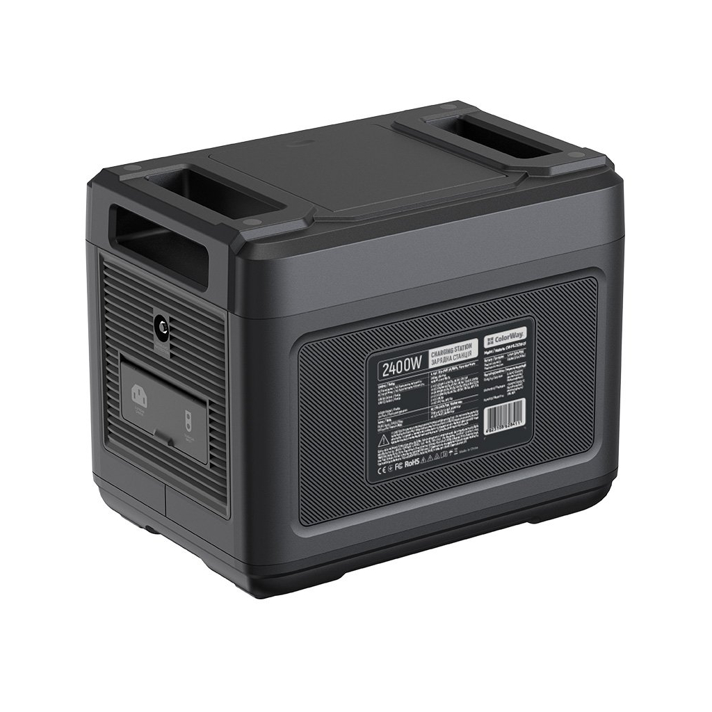 Зарядна станція ColorWay 2400W, 2048Wh (CW-PR-2K2W-01) - зображення 3
