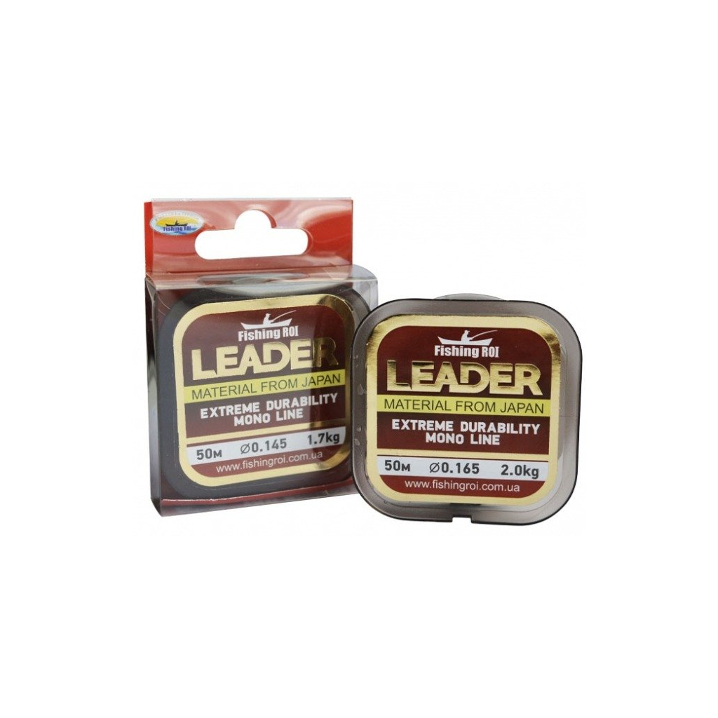 Волосінь Fishing ROI Leader 50м 0,075мм 0.7кг (152-3-075) - зображення 1