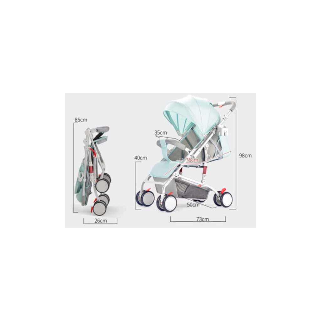 Коляска Baker A2-SH Pink - зображення 5