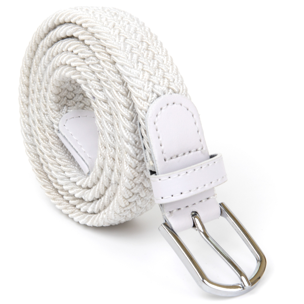 Ремінь Vintage Текстильний жіночий Білий (20545) - зображення 2