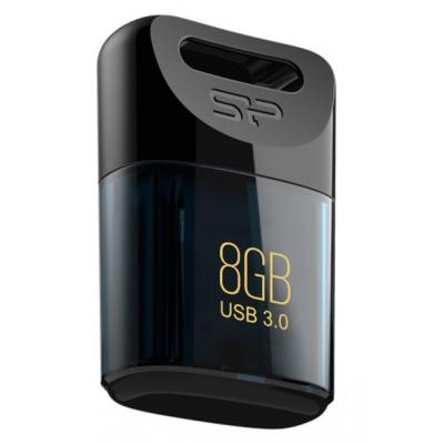 USB флеш накопичувач Silicon Power 8GB Jewel J06 USB 3.0 Deep blue (SP008GBUF3J06V1D) - зображення 2