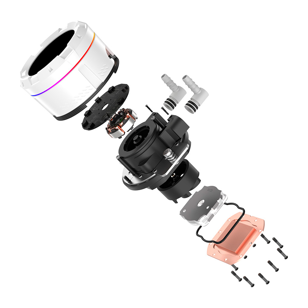 Система рідинного охолодження ID-Cooling SL240 XE White - зображення 7