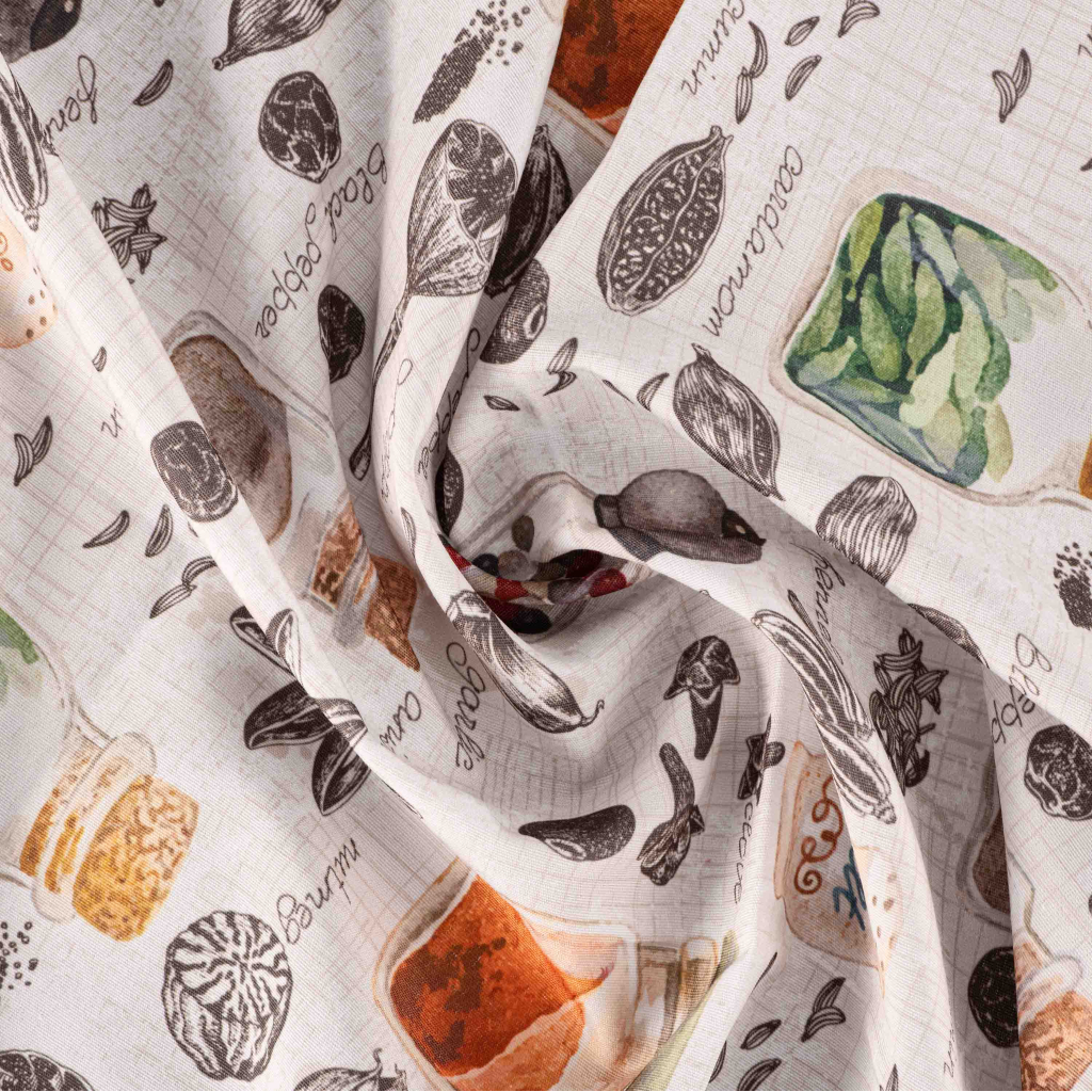 Скатертина Ardesto Spice 90% поліестер, 10% бавовна 140х180 см (ART08SP) - зображення 5