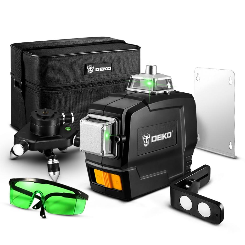 Лазерний нівелір Deko 3D DKLL12PB1 (12168) - зображення 1