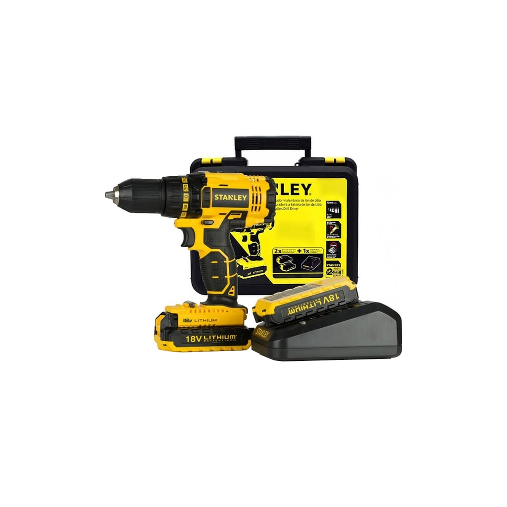 Шуруповерт Stanley SCD20S2K - зображення 2