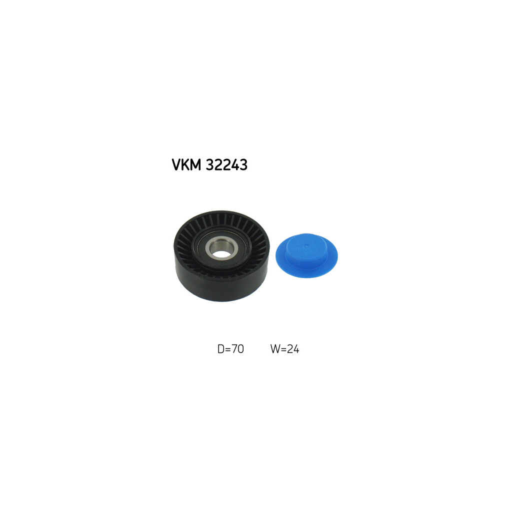Ролик натягувача ременя SKF VKM 32243 - зображення 1