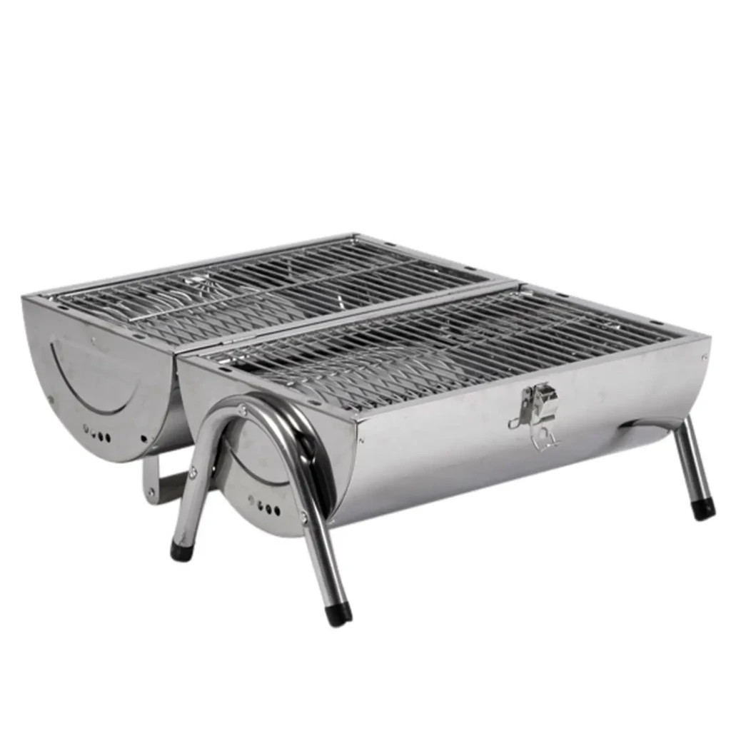 Гриль-барбекю Bo-Camp Barrel Silver (8108381) - изображение 2