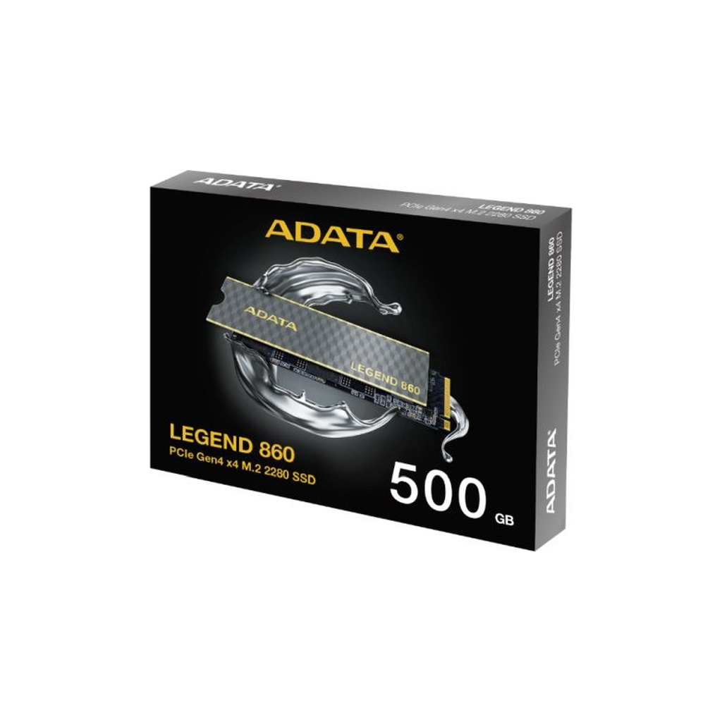 Накопичувач SSD M.2 2280 500GB SLEG 860 ADATA (SLEG-860-500GCS) - зображення 3