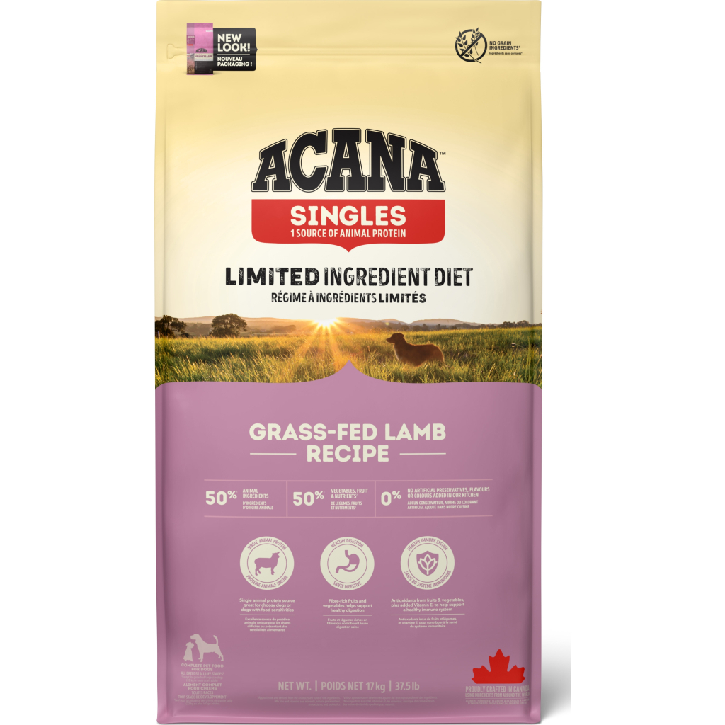 Сухий корм для собак ACANA Grass-Fed Lamb 17 кг (0064992570170) - зображення 1