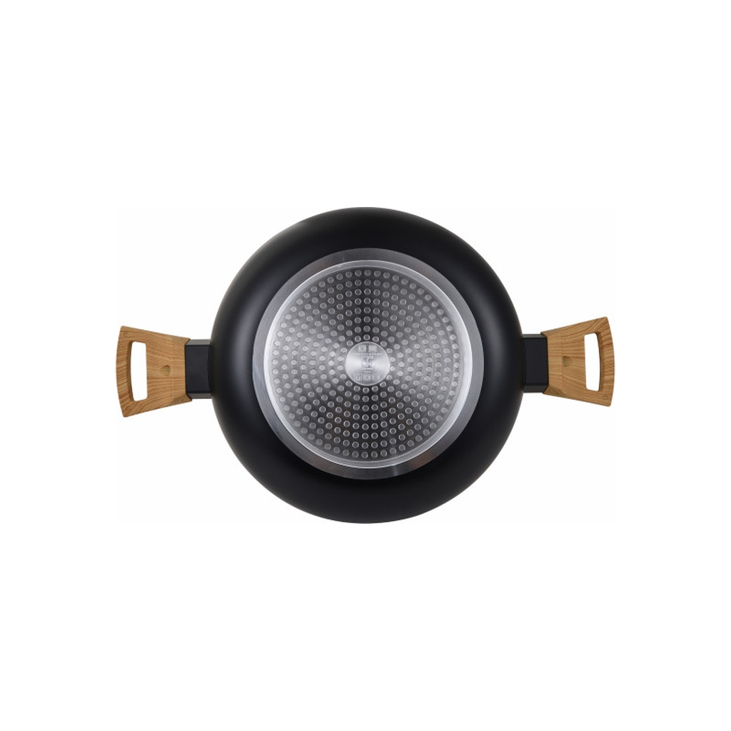 Каструля Bergner Earth black, з кришкою 28 см, 6 л (BG-32037-BK) - зображення 5