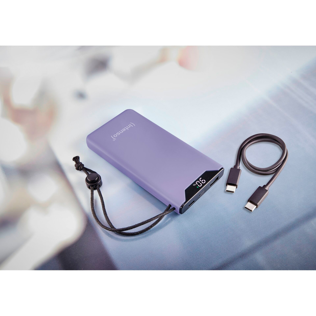 Батарея універсальна Intenso F10000 10000mAh QC3.0 purple (7332033) - зображення 10