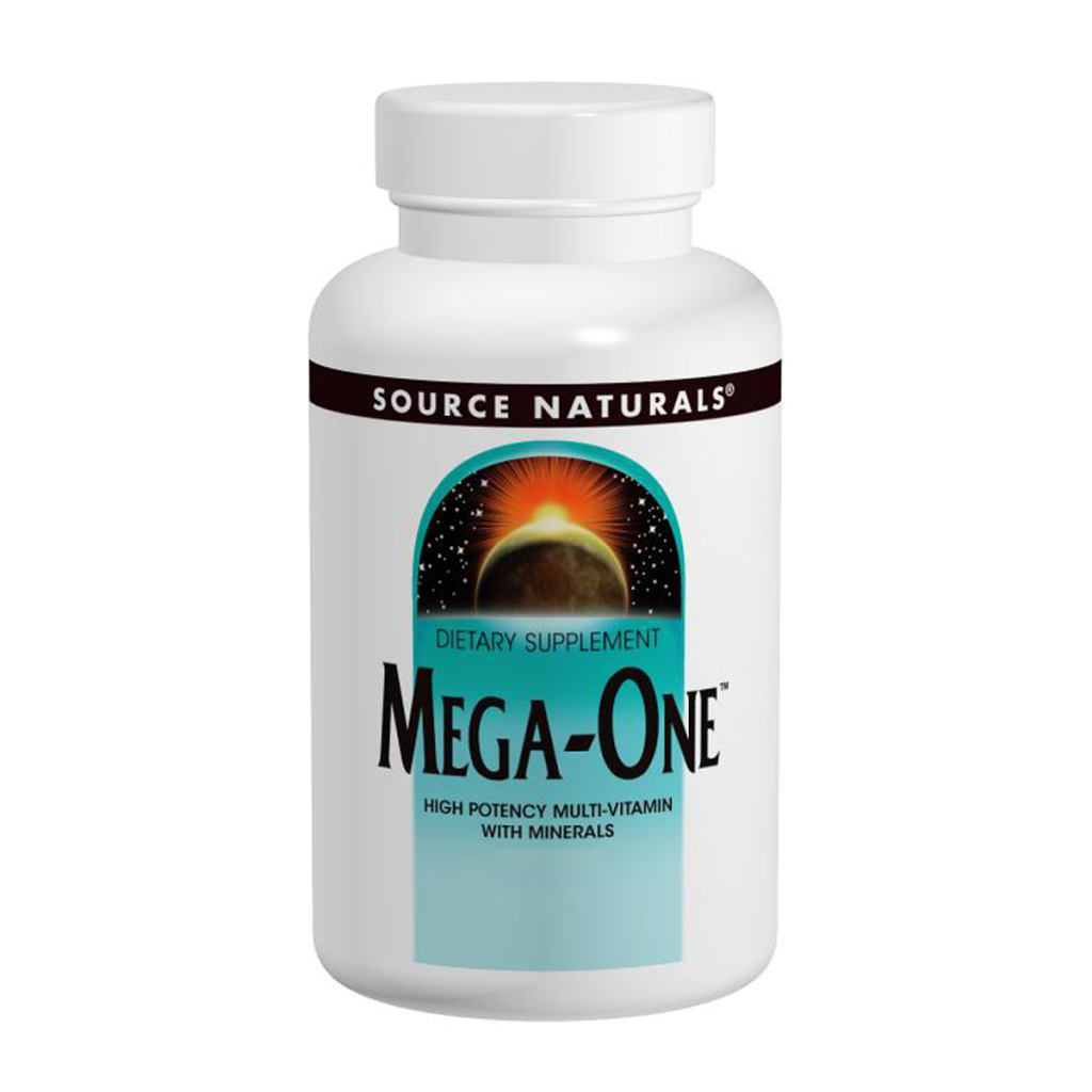 Вітамінно-мінеральний комплекс Source Naturals Комплекс Вітамінів та Мінералів, Mega-One, 60 таблеток (SNS-00008) - зображення 1