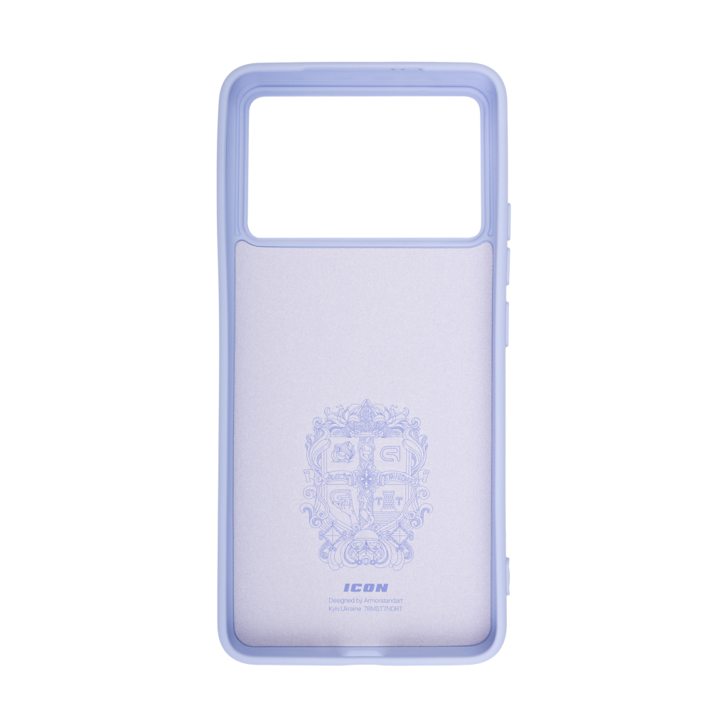 Чохол до мобільного телефона Armorstandart ICON Xiaomi Poco F6 Pro Lavender (ARM73519) - зображення 2