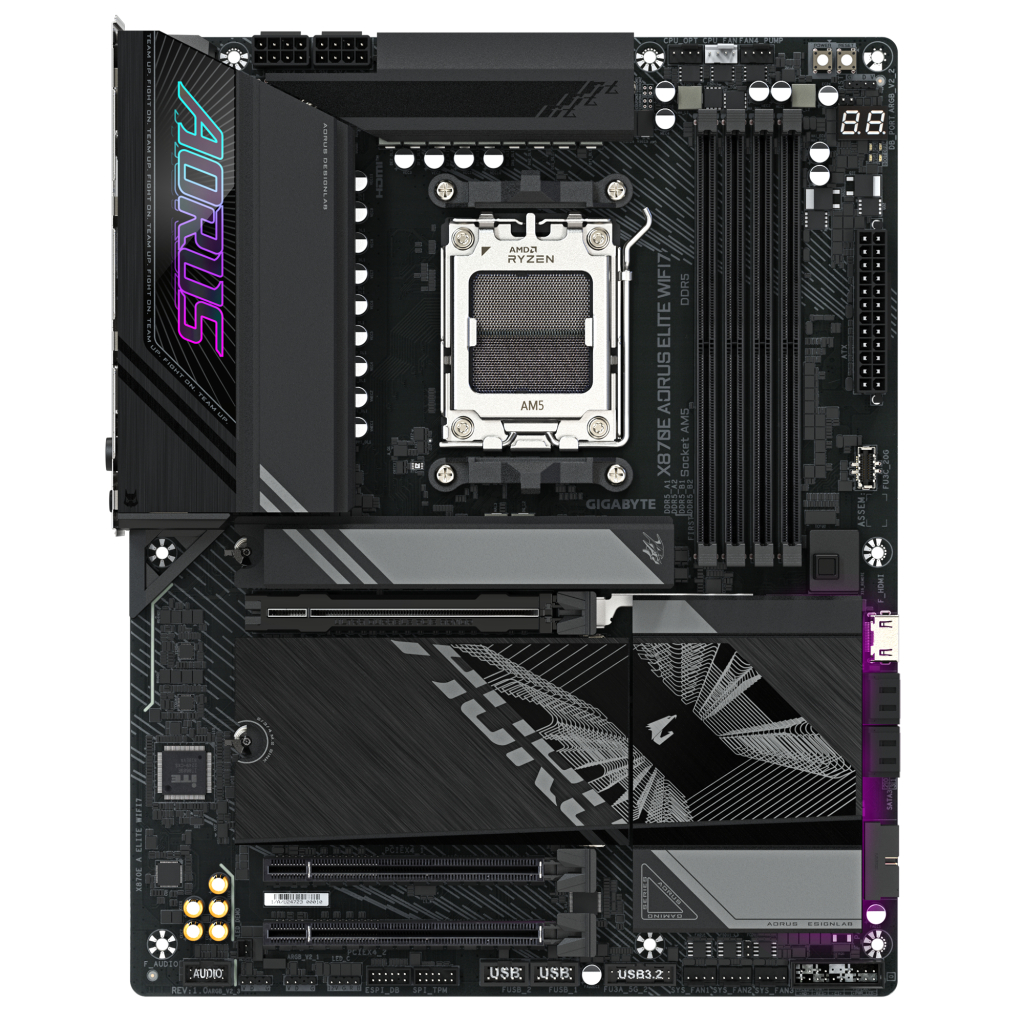 Материнська плата GIGABYTE X870E AORUS ELITE WIFI7 (X870E A ELITE WIFI7) - зображення 1