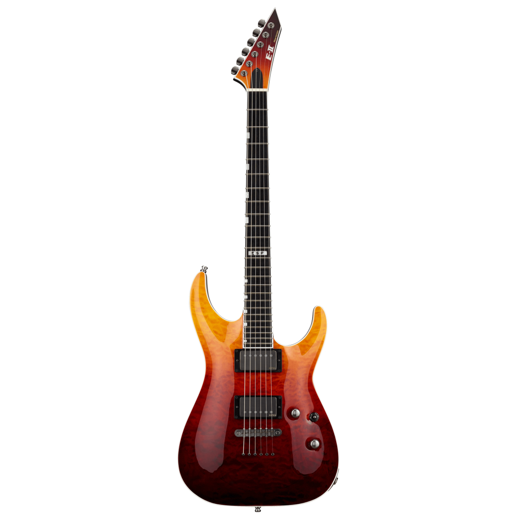 Електрогітара ESP E-II Horizon NT-II Tiger Eye Amber Fade - зображення 1