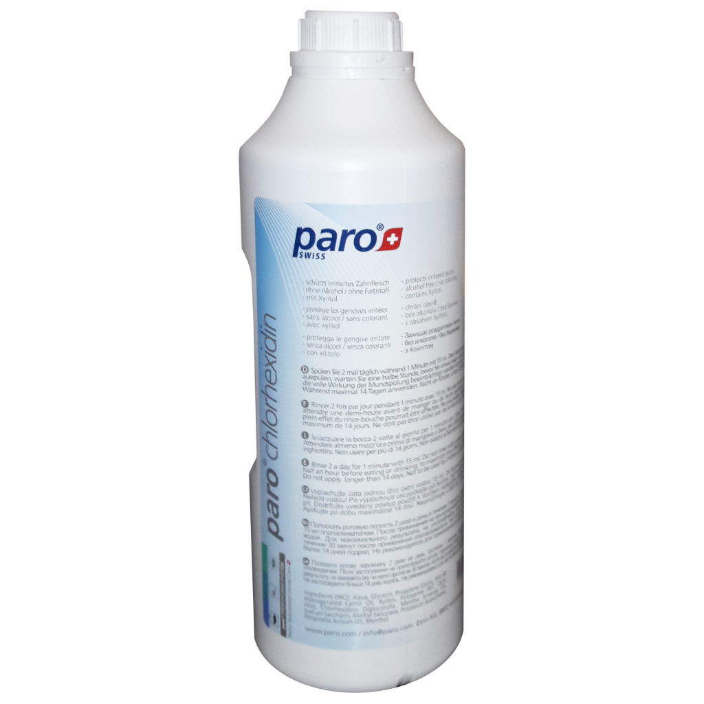 Ополіскувач для порожнини рота Paro Swiss з хлоргексидином 0.12% 2 л (7.2692) - изображение 1