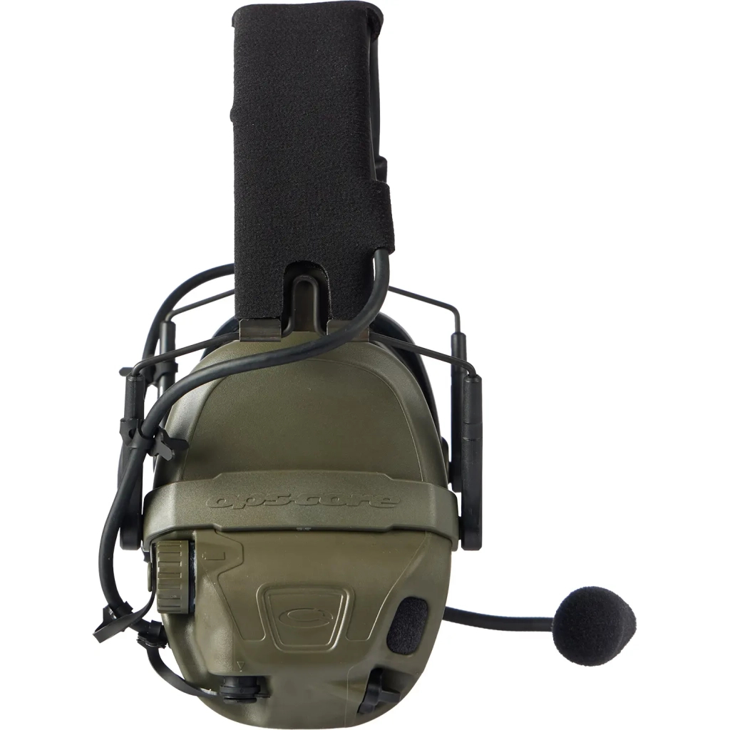 Навушники для стрільби Ops-Core AMP Communication Headset-Connectorized. NFMI. Верхній тримач. Ranger Green (N101153-02-0006) - зображення 4