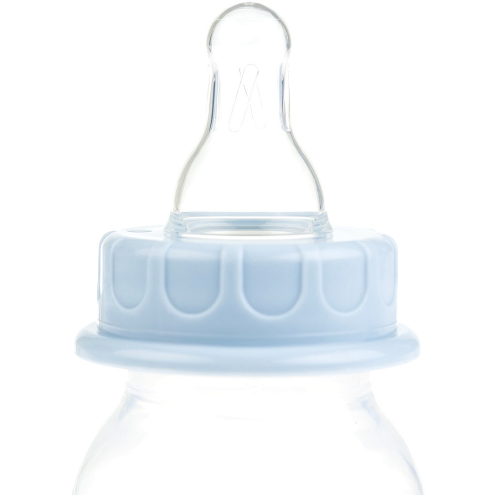 Пляшечка для годування Baby-Nova пластикова Decoration Blue 240 мл (3960065) - зображення 3