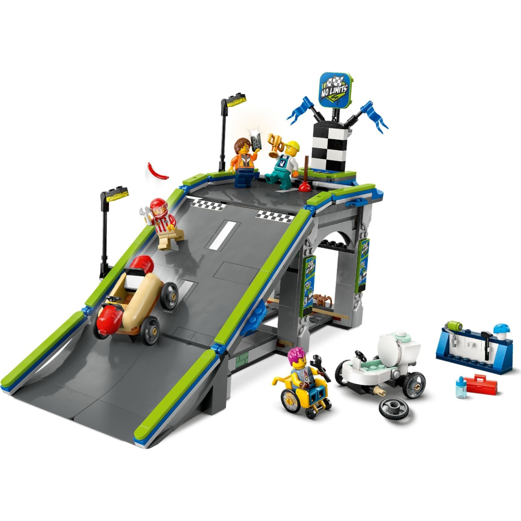 Конструктор LEGO City Жодних обмежень: Автодром для гоночних автомобілів (60460) - зображення 3