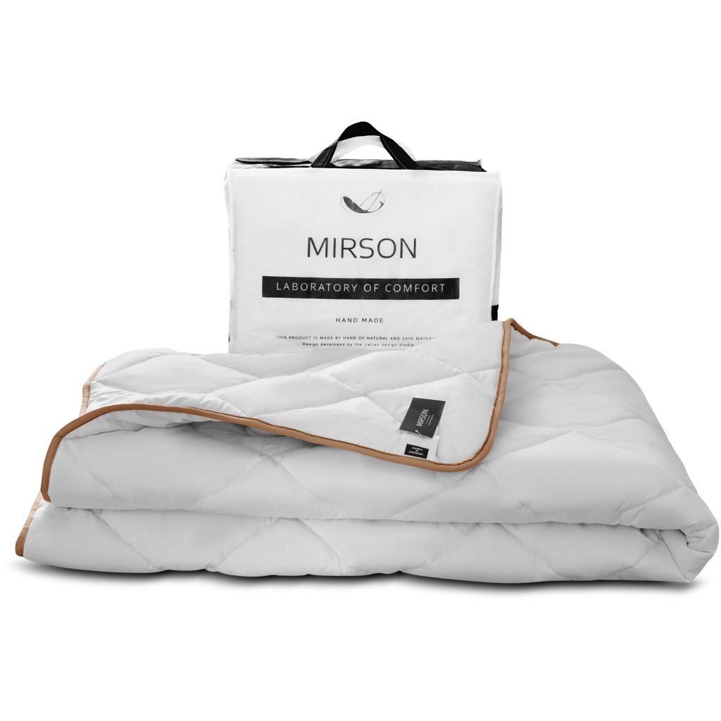 Ковдра MirSon вовняна Екстра Преміум №027 зима 200x220 см (2200000004451) - зображення 6