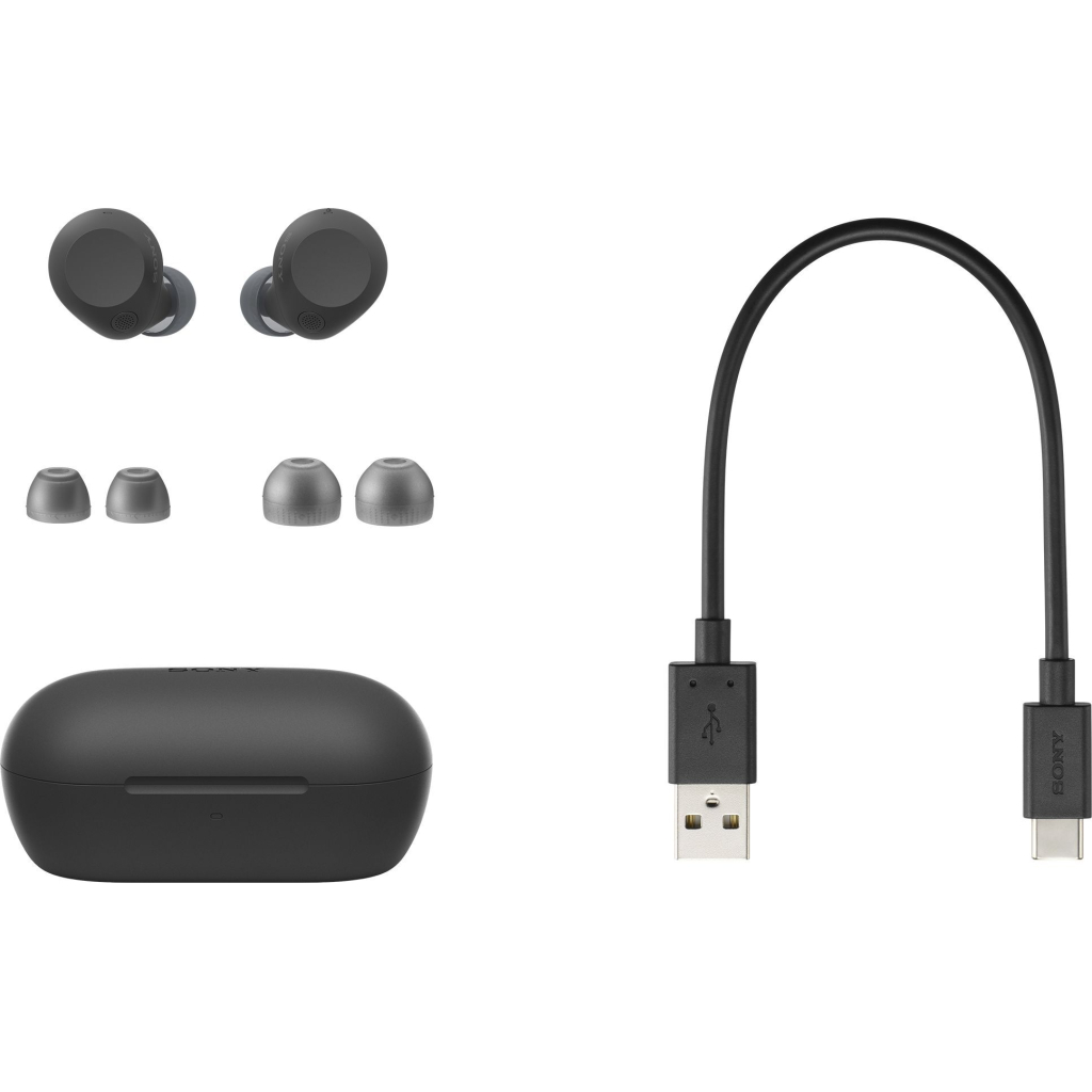 Навушники Sony WF-C710N Black (WFC710NB.E) - зображення 2