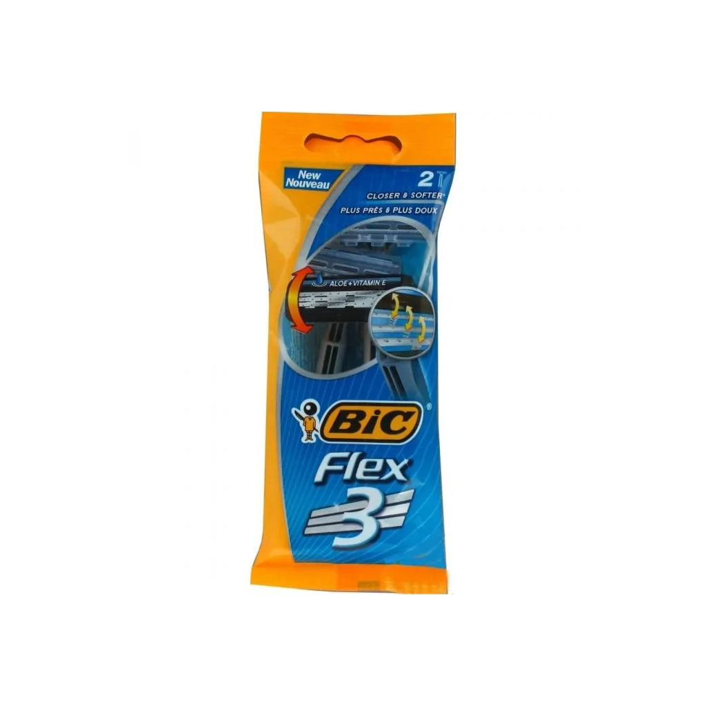 Бритва Bic Flex 3 2 шт. (3086123242708) - зображення 1