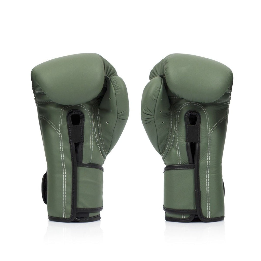 Боксерські рукавички Fairtex BGV11 Green 14 унцій (бинти в комплекті) (BGV11_14oz_Green) - зображення 4