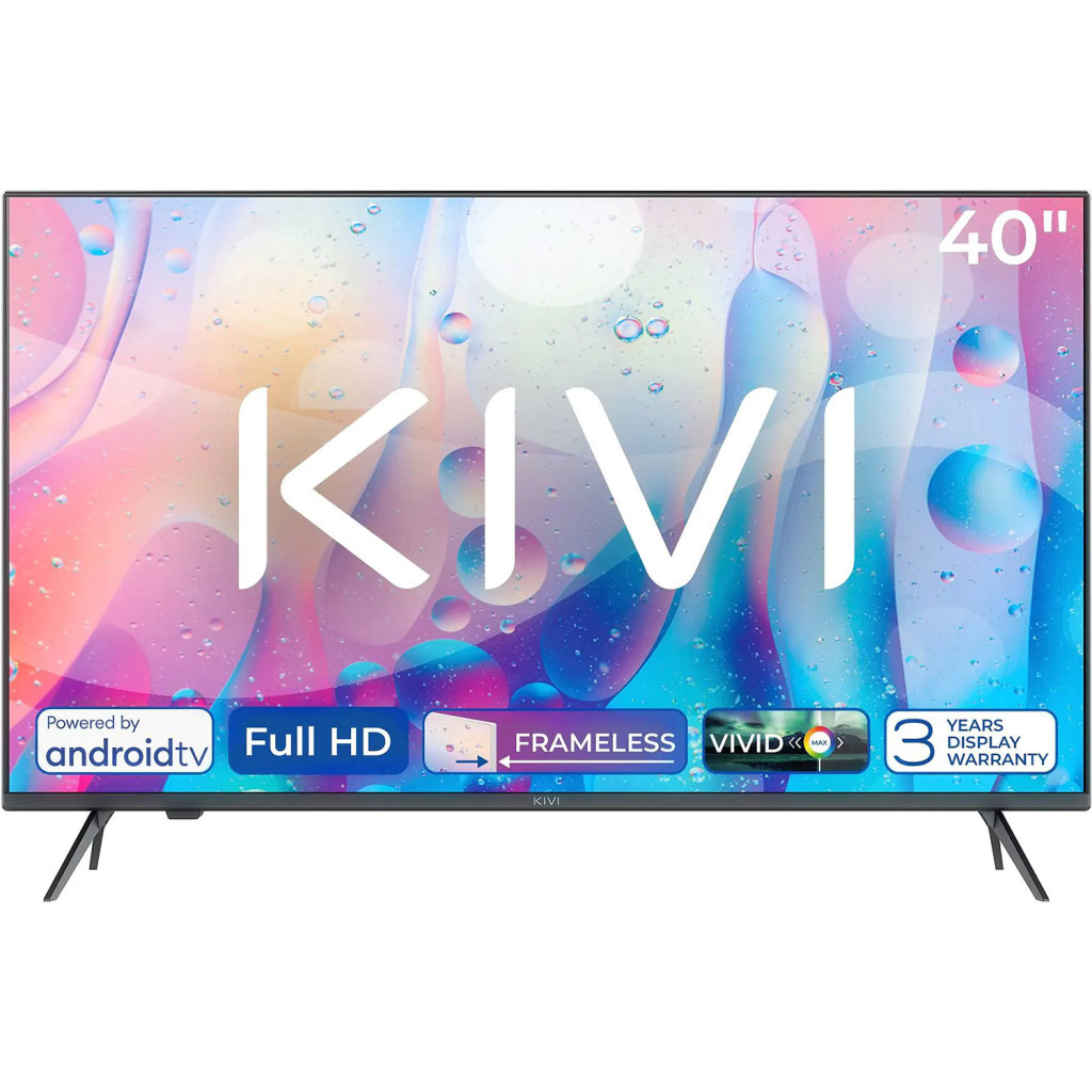 Телевізор Kivi 40F760QB - зображення 1