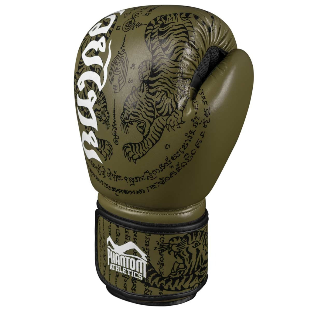 Боксерські рукавички Phantom Muay Thai Army 12 унцій (PHBG2612-12) - зображення 3