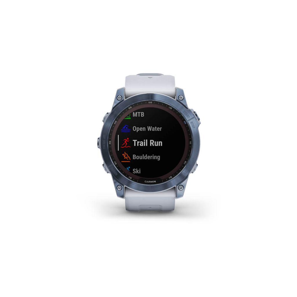 Смарт-годинник Garmin fenix 7X Sapph Sol Mineral Blue, GPS (010-02541-15) - зображення 6