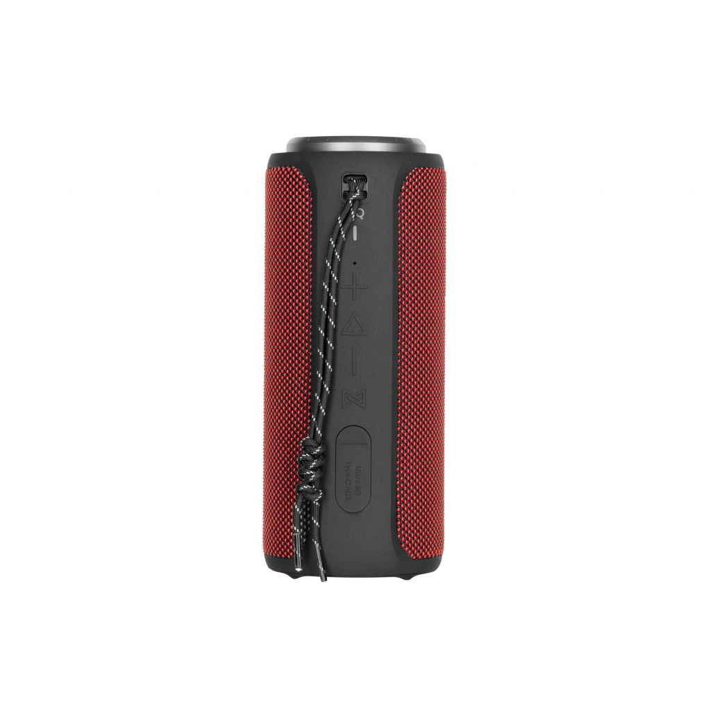 Акустична система 2E SoundXTube TWS MP3 Wireless Waterproof Red (2E-BSSXTWRD) - зображення 1