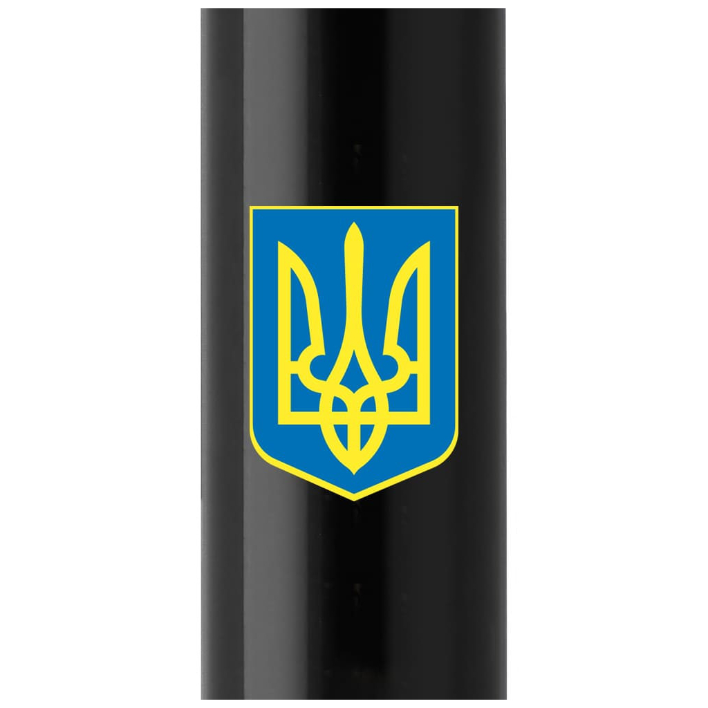 Ручка кулькова Parker IM 17 UKRAINE Black GT BP Герб України син-жовтий (22032_T0076u) - зображення 2