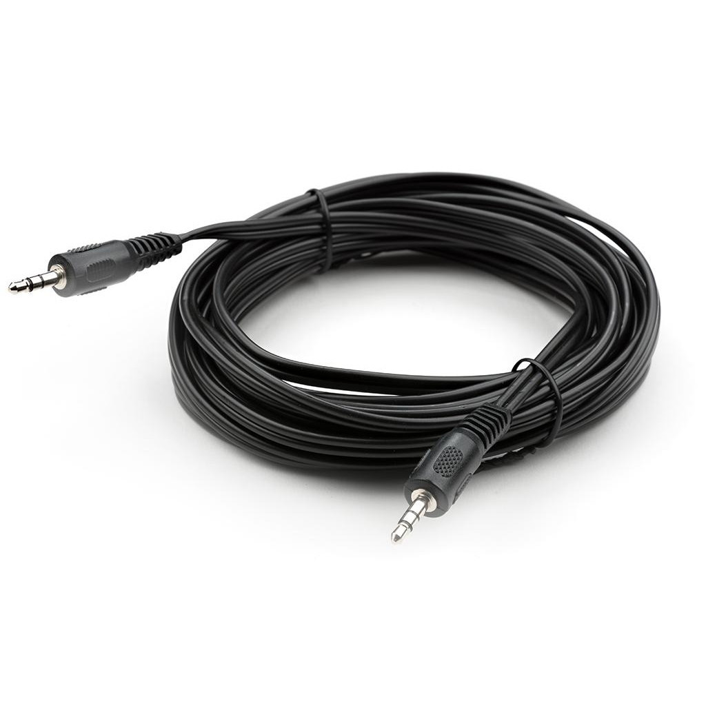 Кабель мультимедійний 3.5mm M to 3.5mm M 5.0m Vinga (VCPDCJ35MM5BK) - зображення 2